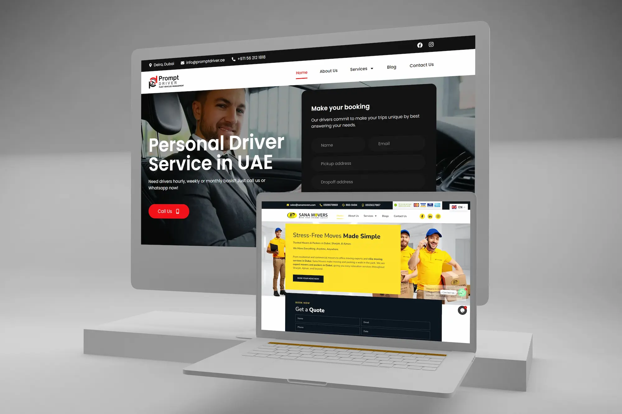 Website Design and Development